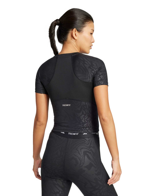 ADIDAS PERFORMANCE Tricou Techfit Printed