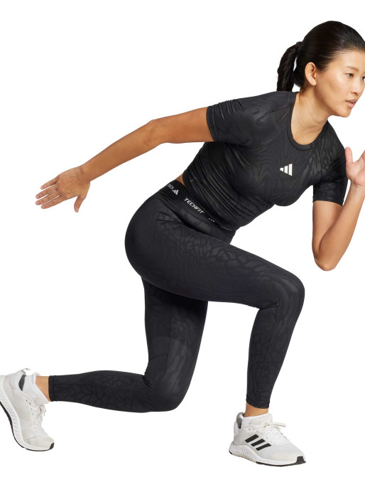 ADIDAS PERFORMANCE Tricou Techfit Printed