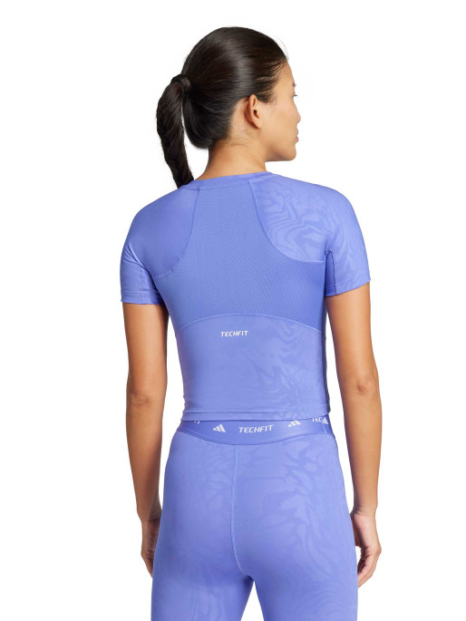 ADIDAS PERFORMANCE Tricou Techfit Printed