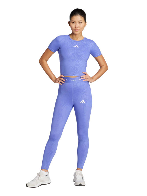 ADIDAS PERFORMANCE Tricou Techfit Printed