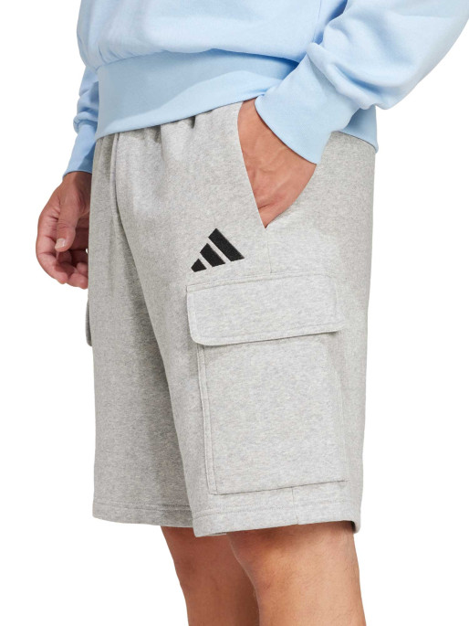 ADIDAS SPORTSWEAR Essentials Feel Cozy Fleece Cargo Shorts