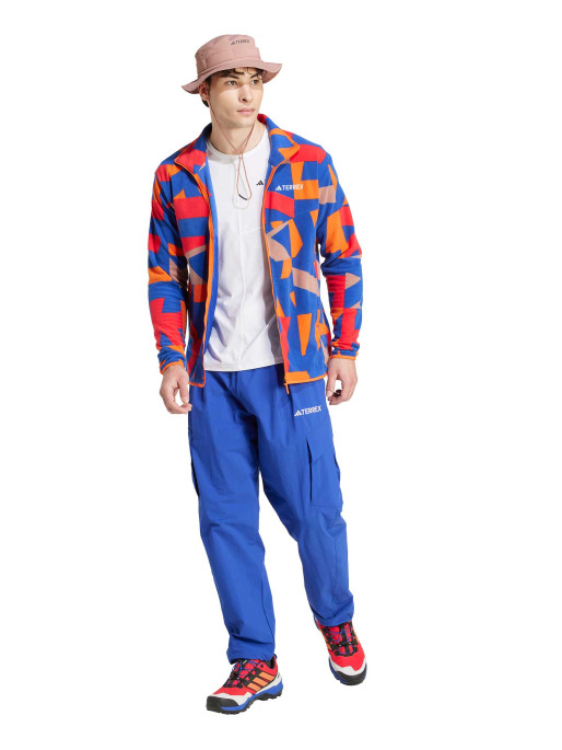 ADIDAS PERFORMANCE Terrex Multi Printed Full-Zip Fleece Jacket