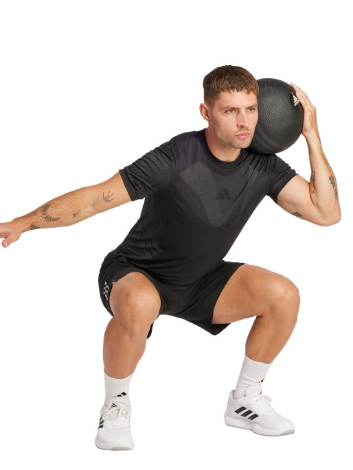 ADIDAS PERFORMANCE Κοντομάνικη Μπλούζα Seamless Tee