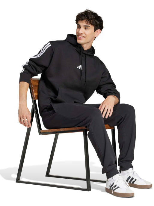 ADIDAS SPORTSWEAR Μακρυμάνικη Μπλούζα Essential Three Stripes Fleece