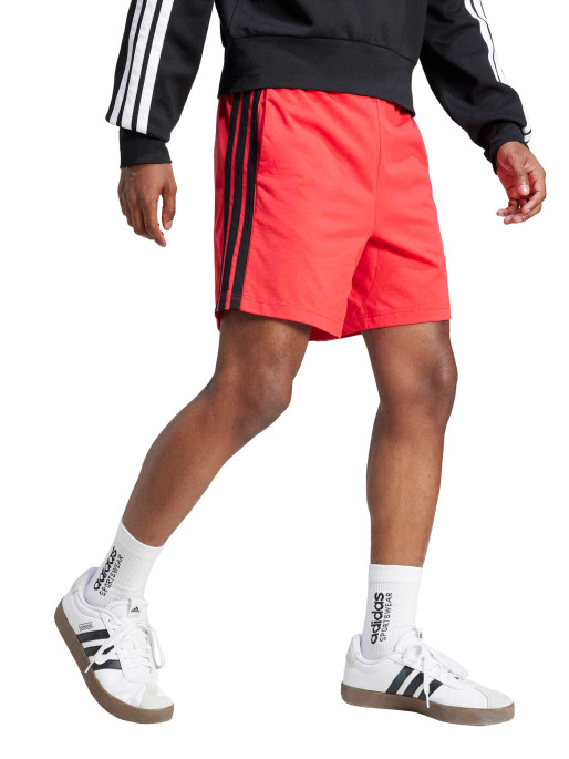 ADIDAS SPORTSWEAR Men's Essentials 3-Stripes Single Jersey Shorts