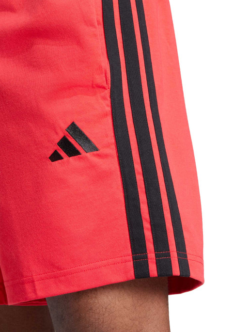 ADIDAS SPORTSWEAR Men's Essentials 3-Stripes Single Jersey Shorts
