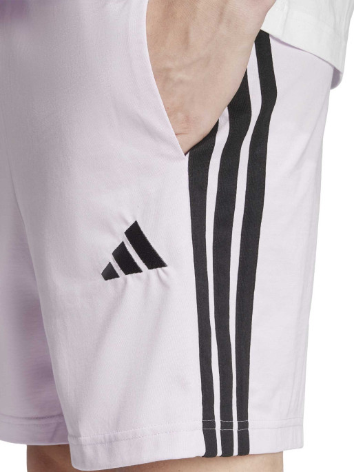 ADIDAS SPORTSWEAR Men's Essentials 3-Stripes Single Jersey Shorts