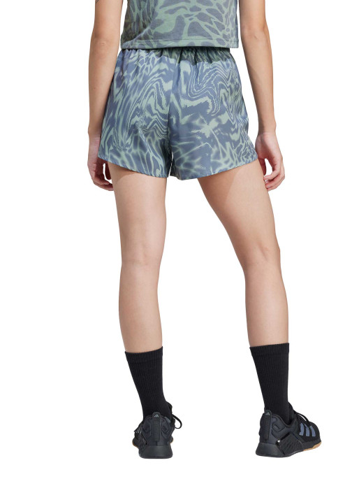 ADIDAS PERFORMANCE Women's Train Essentials Allover Print Shorts