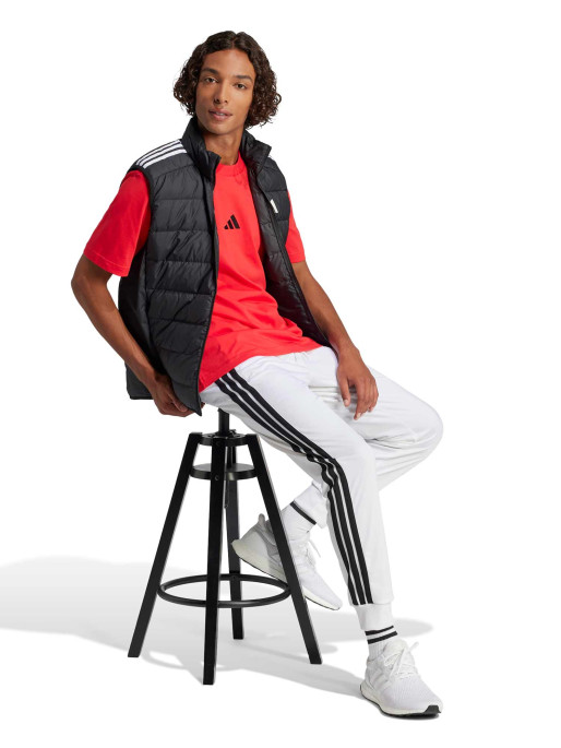 ADIDAS Κοντομάνικη Μπλούζα Essentials Small Logo Single Jersey