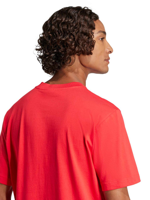 ADIDAS Κοντομάνικη Μπλούζα Essentials Small Logo Single Jersey