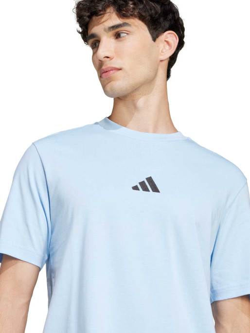 ADIDAS Κοντομάνικη Μπλούζα Essentials Small Logo Single Jersey