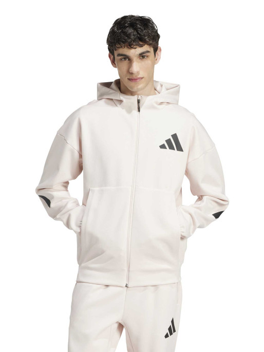 ADIDAS SPORTSWEAR Men's New Z.N.E. Full-Zip Hooded Track Jacket Hoodie