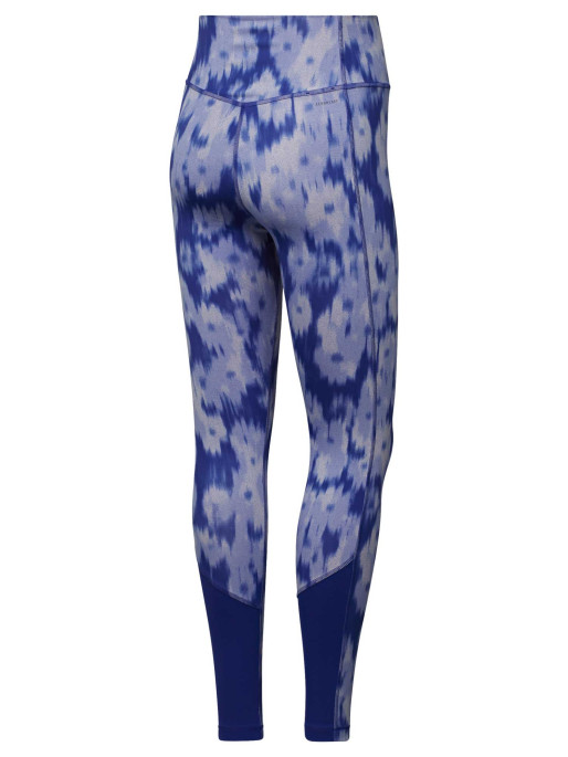ADIDAS PERFORMANCE Optime Essentials AOP Flower Tie-dye Leggings