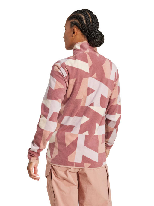 ADIDAS PERFORMANCE Terrex Multi Printed Full-Zip Fleece Jacket