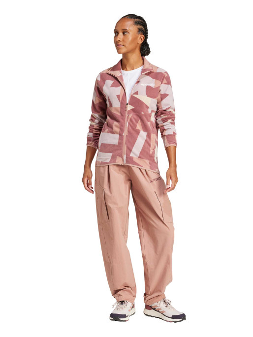 ADIDAS PERFORMANCE Terrex Multi Printed Full-Zip Fleece Jacket