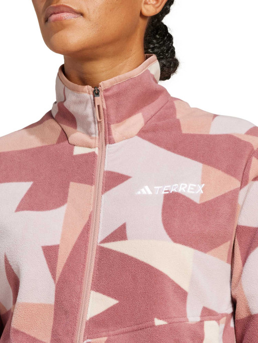 ADIDAS PERFORMANCE Terrex Multi Printed Full-Zip Fleece Jacket