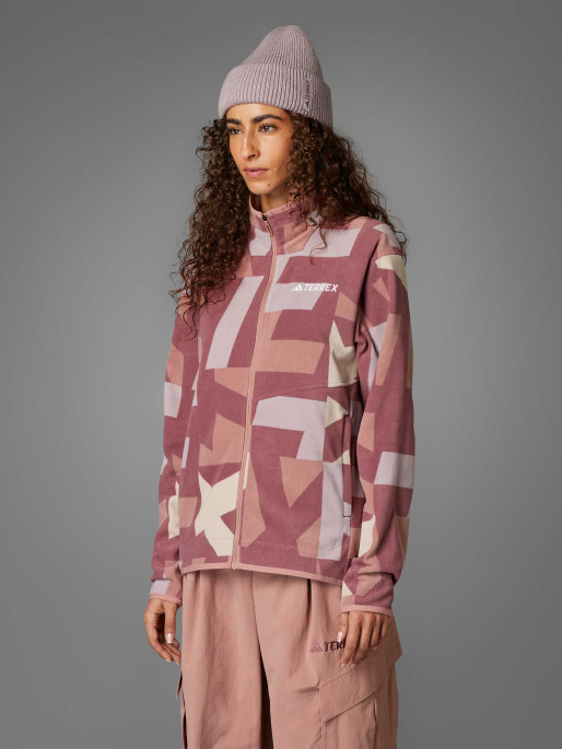 ADIDAS PERFORMANCE Terrex Multi Printed Full-Zip Fleece Jacket