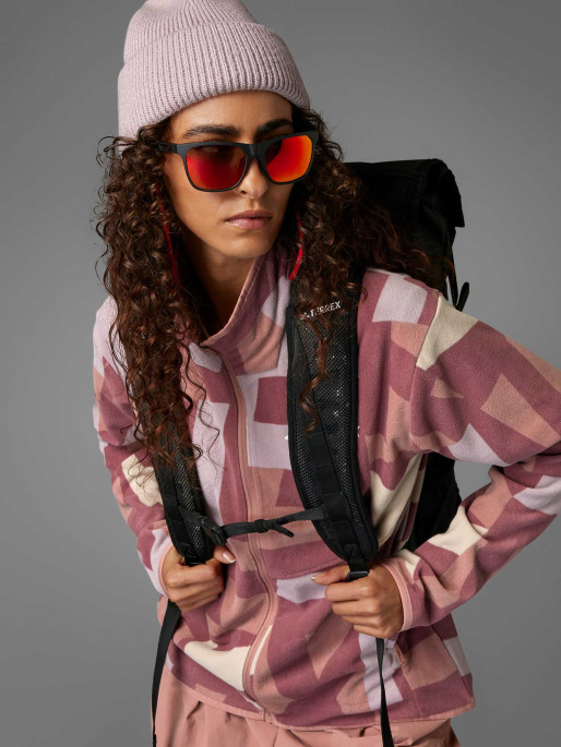 ADIDAS PERFORMANCE Terrex Multi Printed Full-Zip Fleece Jacket