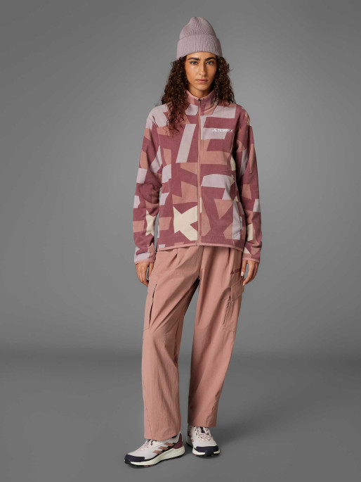 ADIDAS PERFORMANCE Terrex Multi Printed Full-Zip Fleece Jacket
