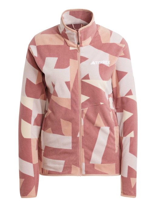 ADIDAS PERFORMANCE Terrex Multi Printed Full-Zip Fleece Jacket