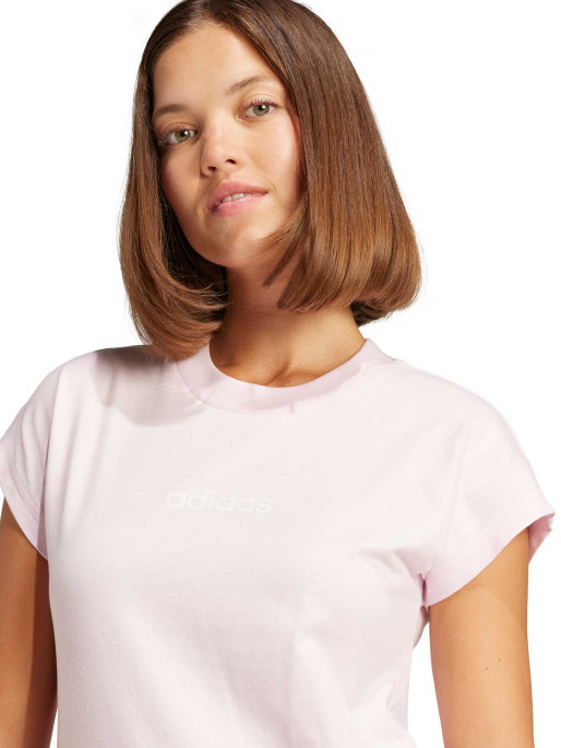 ADIDAS SPORTSWEAR Tricou Essentials Linear Cotton