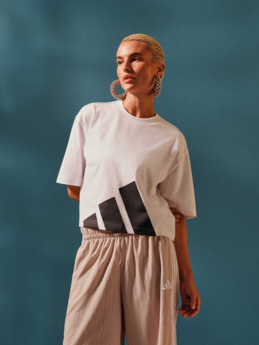 ADIDAS SPORTSWEAR Tricou Essentials Big Logo Boyfriend