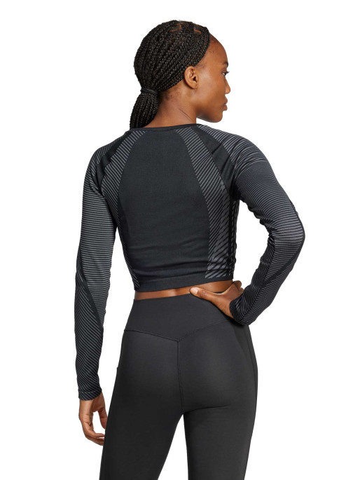 ADIDAS PERFORMANCE Bluza Seamless Knitted Long Sleeve