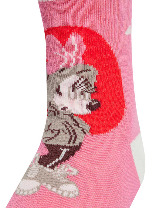 ADIDAS PERFORMANCE Kids' Disney Minnie Mouse Socks 3 Pairs