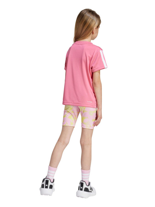 ADIDAS SPORTSWEAR Kids' Train Essentials Flower Print Set