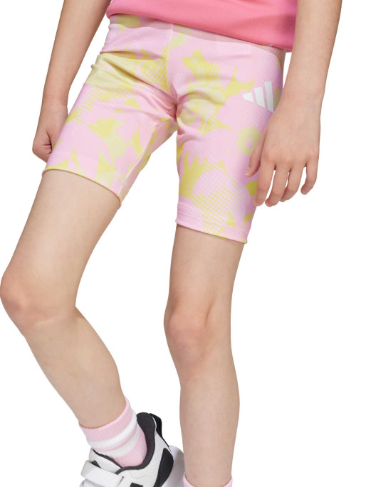 ADIDAS SPORTSWEAR Kids' Train Essentials Flower Print Set