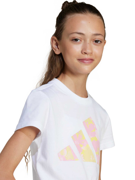 ADIDAS SPORTSWEAR Tricou Seasonal Essentials Flower Kids
