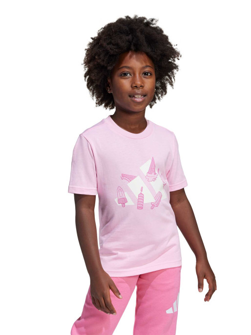 ADIDAS SPORTSWEAR Lounge Ice Graphic T-Shirt Kids