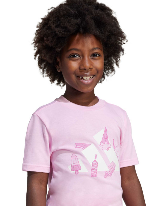 ADIDAS SPORTSWEAR Lounge Ice Graphic T-Shirt Kids