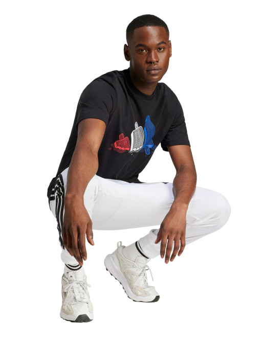 ADIDAS SPORTSWEAR Tricou Lounge Ice Graphic