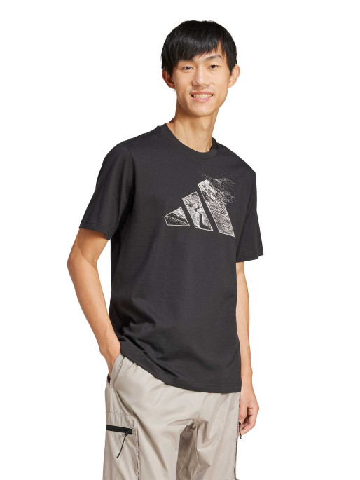 ADIDAS SPORTSWEAR Tricou City Escape Logo Graphic