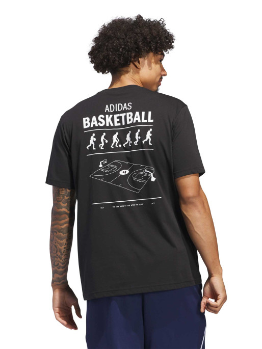 ADIDAS PERFORMANCE Κοντομάνικη Μπλούζα Basketball T-Shirt
