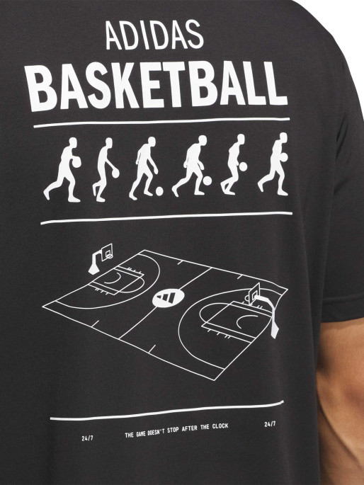 ADIDAS PERFORMANCE Κοντομάνικη Μπλούζα Basketball T-Shirt