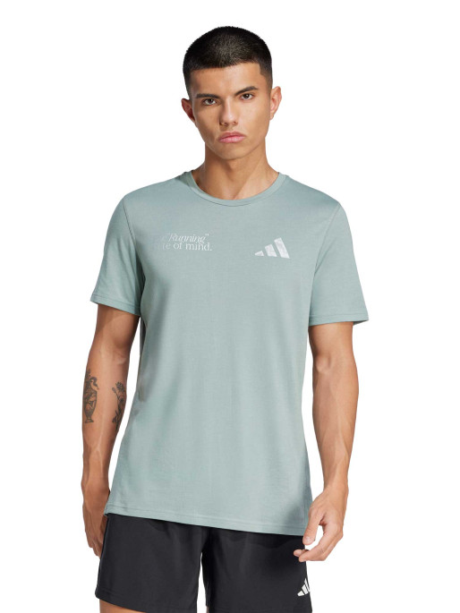 ADIDAS PERFORMANCE Tricou Ultimate Metallic Graphic