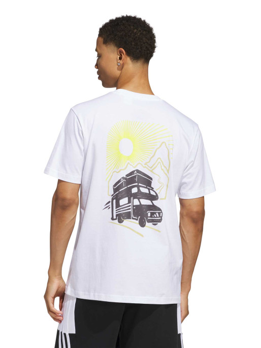 ADIDAS SPORTSWEAR Tricou Jet Set Camper Graphic