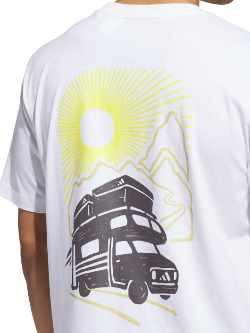 ADIDAS SPORTSWEAR Tricou Jet Set Camper Graphic