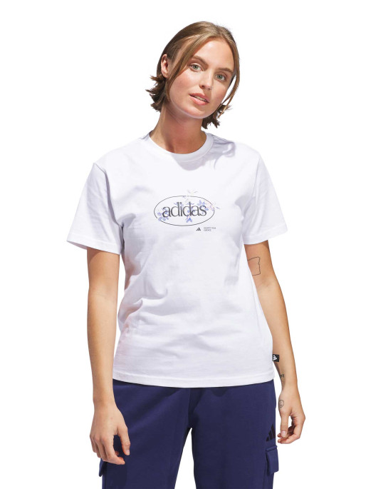 ADIDAS SPORTSWEAR Elements Radiate Floral Graphic T-Shirt