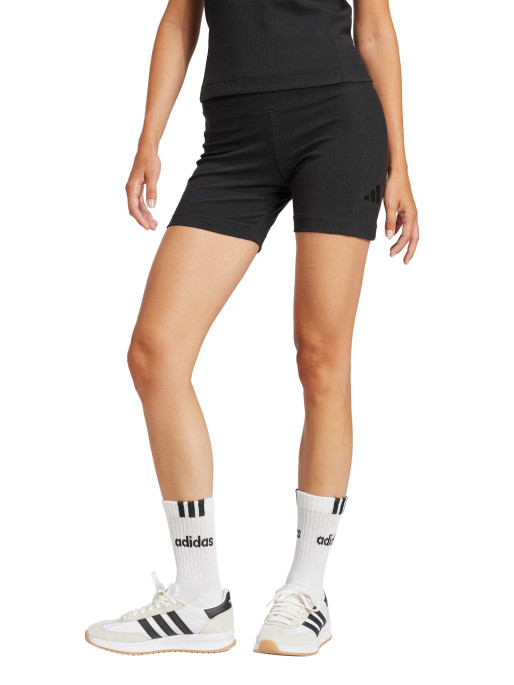 ADIDAS SPORTSWEAR ALL SZN Rib High-Waist Bike Shorts