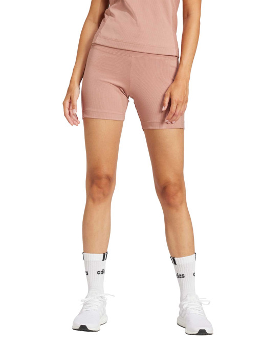 ADIDAS SPORTSWEAR Women's ALL SZN Rib High-Waist Bike Shorts