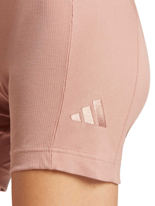 ADIDAS SPORTSWEAR Women's ALL SZN Rib High-Waist Bike Shorts