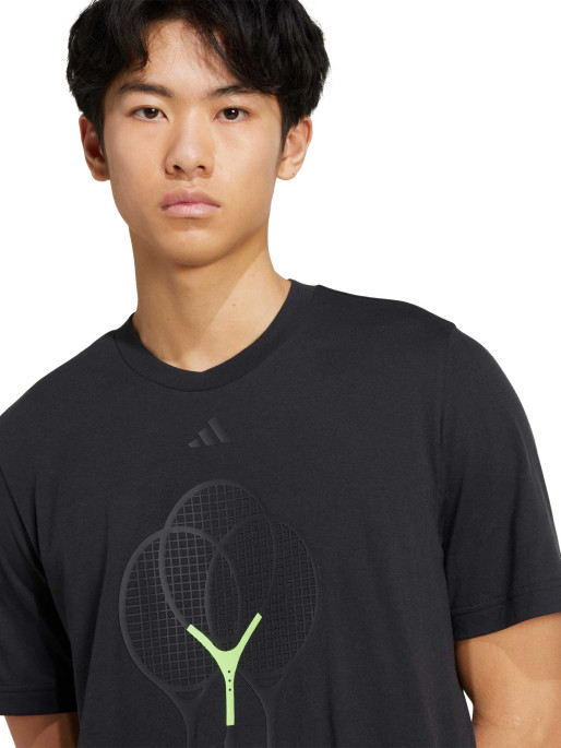 ADIDAS PERFORMANCE Tricou Tennis 3 Rackets Graphic