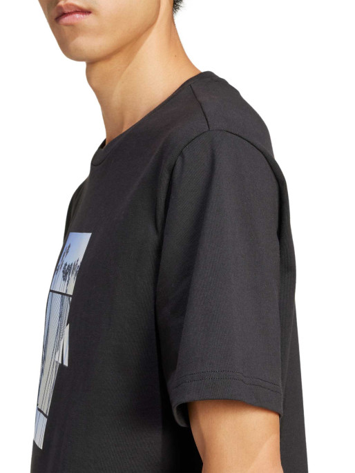 ADIDAS SPORTSWEAR Κοντομάνικη Μπλούζα lens elevated graphic