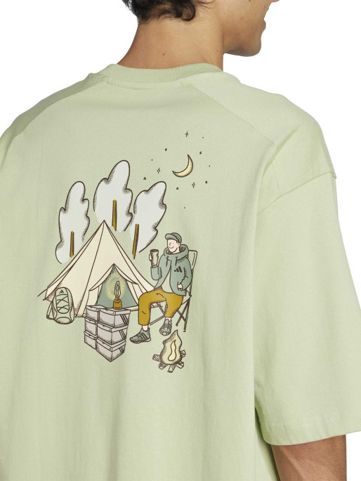 ADIDAS SPORTSWEAR Tricou Codes Doodle Camp Graphic