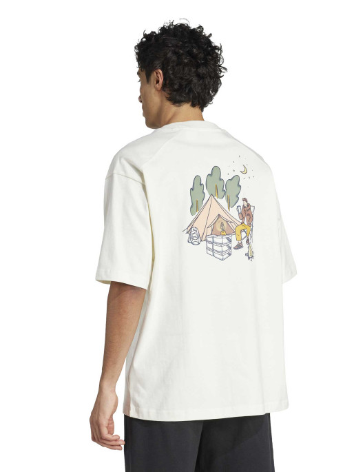 ADIDAS SPORTSWEAR Tricou Codes Doodle Camp Graphic