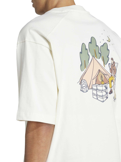 ADIDAS SPORTSWEAR Tricou Codes Doodle Camp Graphic