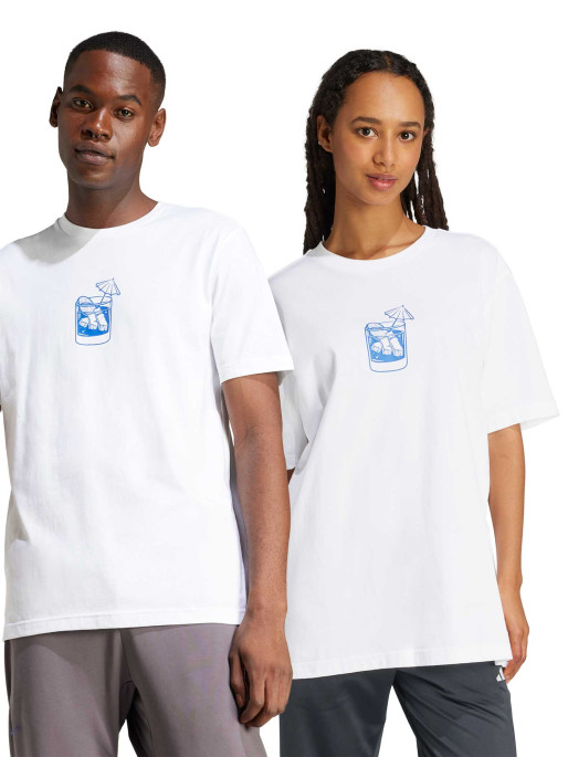 ADIDAS SPORTSWEAR Tricou Lounge Drink Graphic